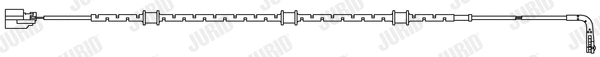 Warning Contact, brake pad wear (581518)