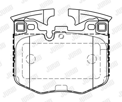 Brake Pad Set, disc brake (573877J)