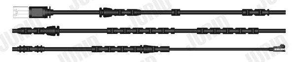 Warning Contact, brake pad wear (FWI415)