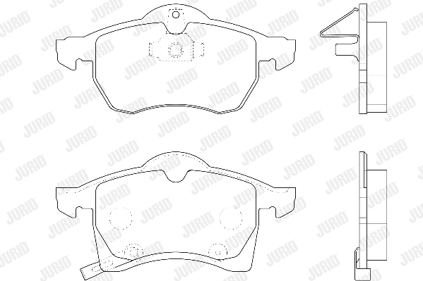 Brake Pad Set, disc brake (571975D)