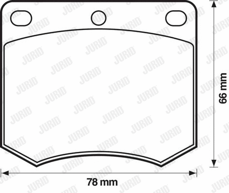 Brake Pad Set, disc brake (571247D)