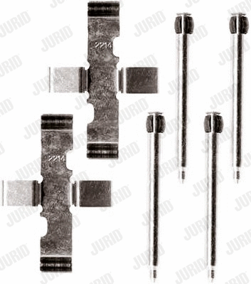 Accessory Kit, disc brake pad (792178J)