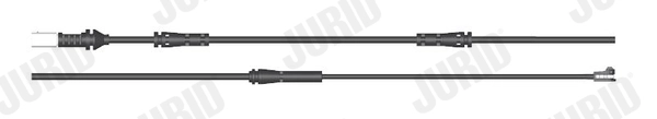 Warning Contact, brake pad wear (FWI411)