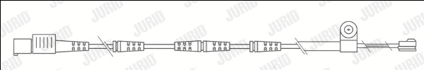 Warning Contact, brake pad wear (581419)