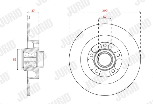 Brake Disc (563557JC-1)