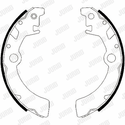 Brake Shoe Set (362445J)