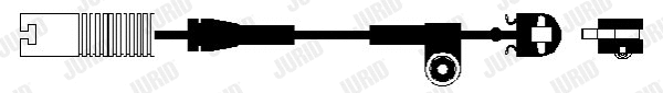 Warning Contact, brake pad wear (581394)