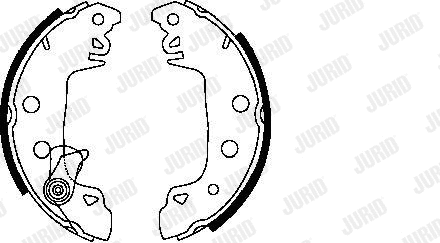 Brake Shoe Set (361050J)