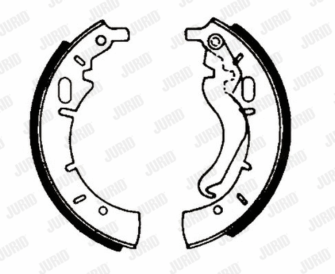 Brake Shoe Set (361026J)