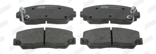 Brake Pad Set, disc brake (572279J)