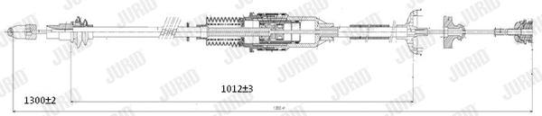 Cable Pull, parking brake (432418J)