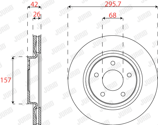 Brake Disc (563270JC)