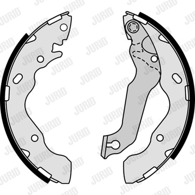 Brake Shoe Set (362625J)