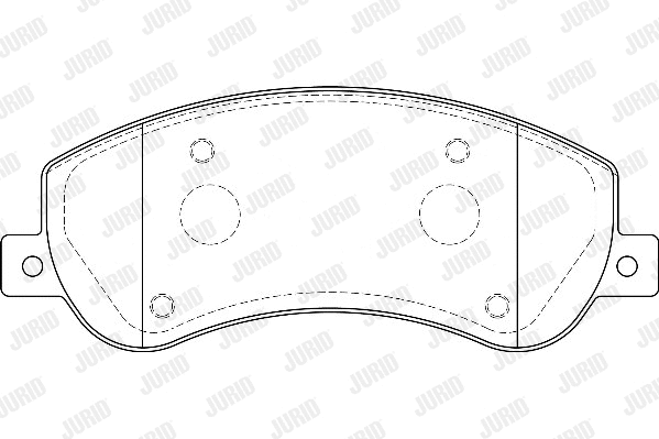 Brake Pad Set, disc brake (573275D)