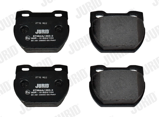 Brake Pad Set, disc brake (573644J)