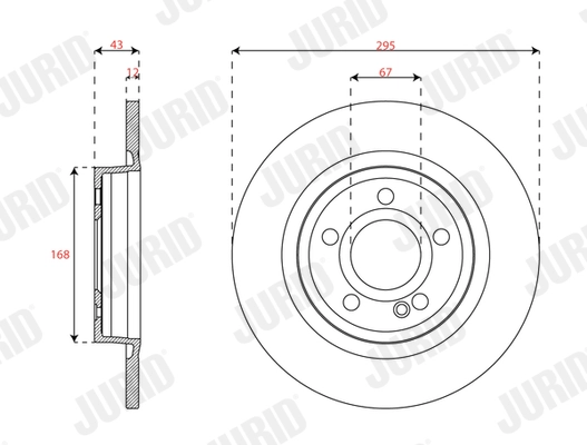 Brake Disc (563674JC)