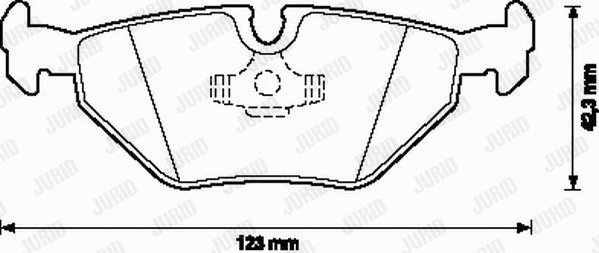 Brake Pad Set, disc brake (571546J)