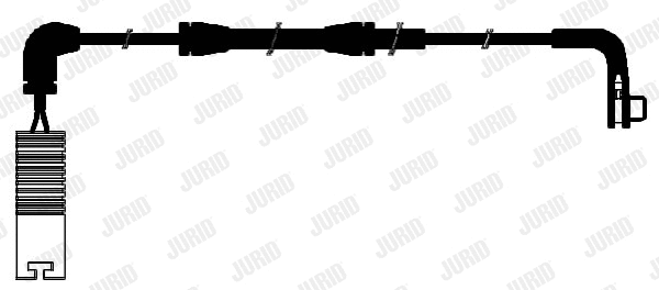 Warning Contact, brake pad wear (581395)