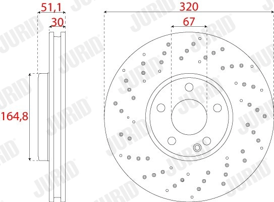 Brake Disc (563266JC-1)