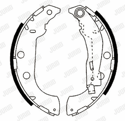 Brake Shoe Set (362359J)