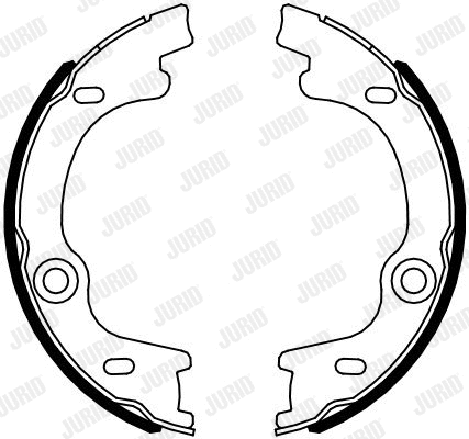 Brake Shoe Set, parking brake (362647J)