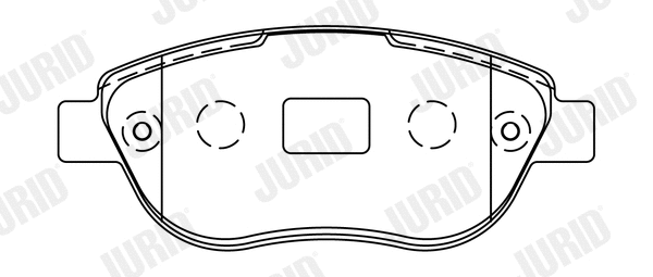 Brake Pad Set, disc brake (573031J)