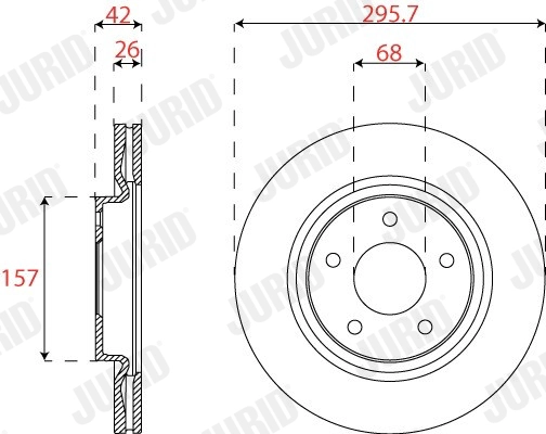 Brake Disc (563270JC-1)