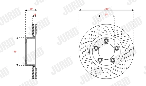 Brake Disc (563536JC-1)