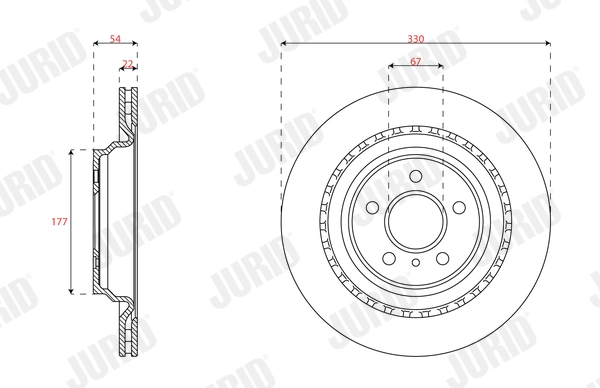 Brake Disc (563348JC)