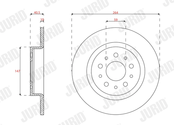 Brake Disc (563296JC)