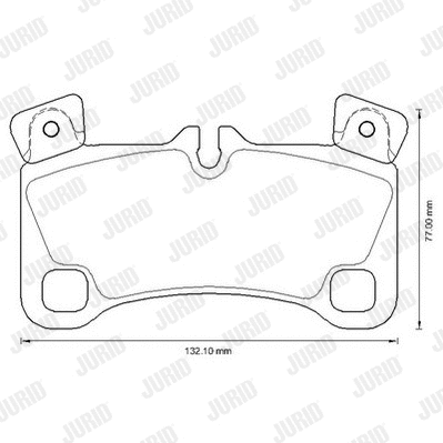 Brake Pad Set, disc brake (573339JC)