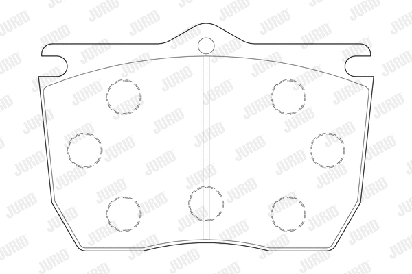 Brake Pad Set, disc brake (2901609561)