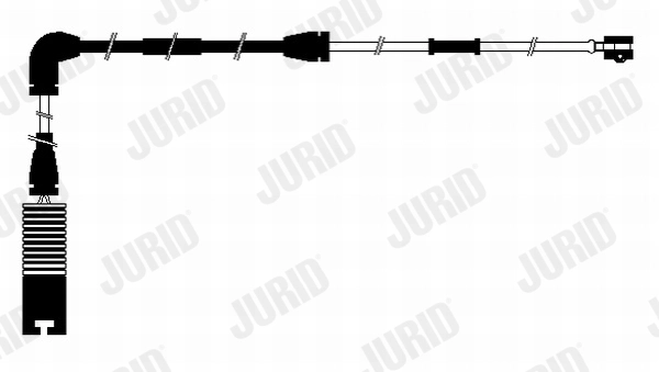 Warning Contact, brake pad wear (FWI279)