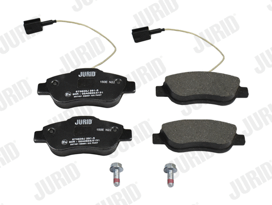 Brake Pad Set, disc brake (573839J)