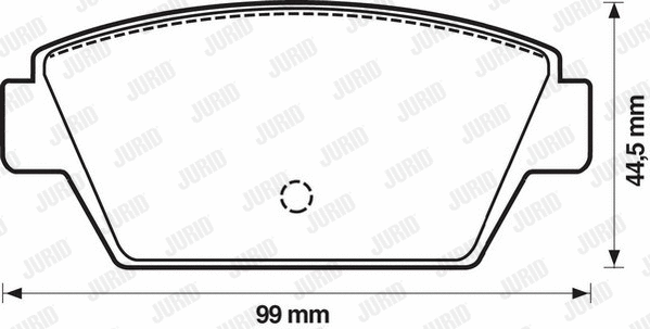 Brake Pad Set, disc brake (572159J)