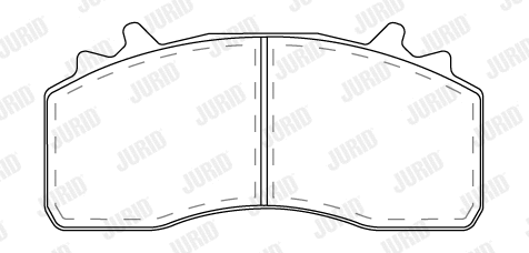 Brake Pad Set, disc brake (2931509560)