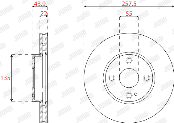 Brake Disc (563324JC)