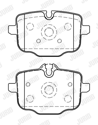 Brake Pad Set, disc brake (573878J)