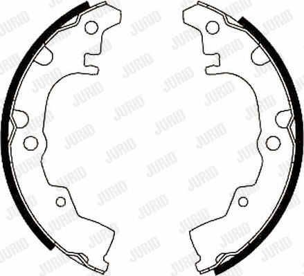 Brake Shoe Set (362231J)