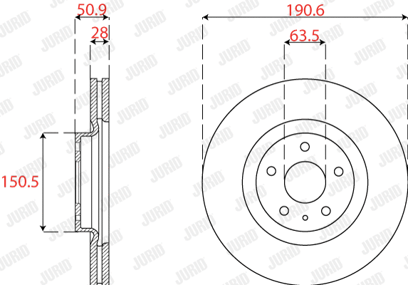 Brake Disc (563278JC)