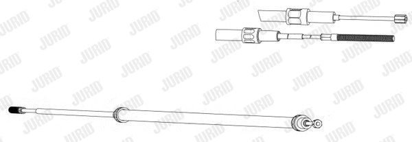 Cable Pull, parking brake (432924J)