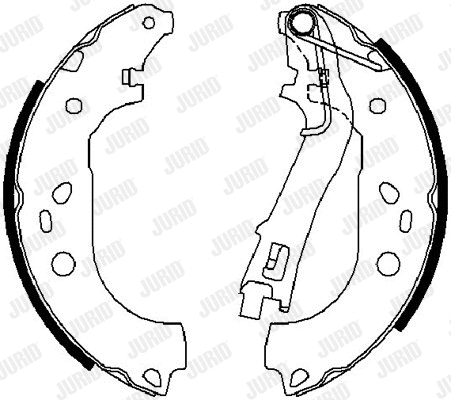 Brake Shoe Set (362479J)
