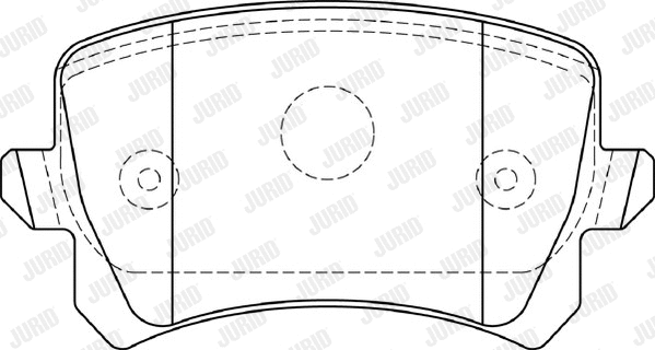 Brake Pad Set, disc brake (573668J)