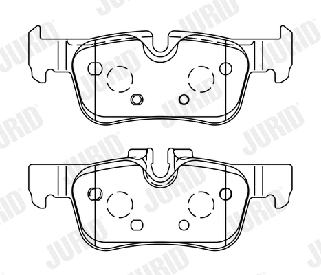 Brake Pad Set, disc brake (573767J)