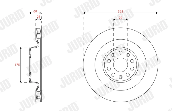 Brake Disc (563657JC-1)