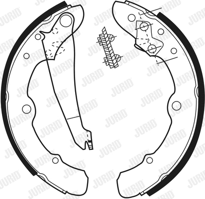 Brake Shoe Set (361213J)
