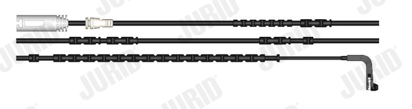Warning Contact, brake pad wear (FWI414)