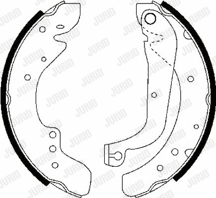 Brake Shoe Set (362367J)