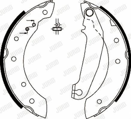 Brake Shoe Set (361848J)