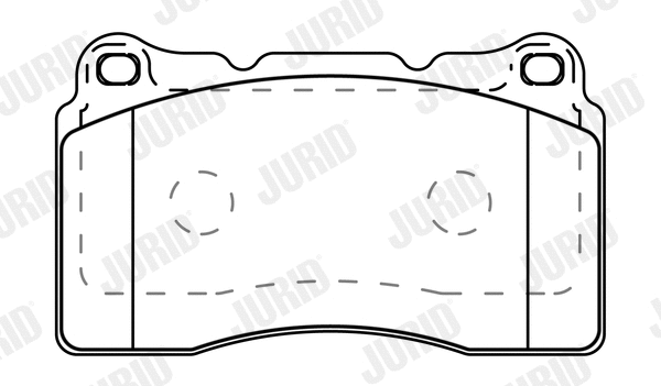 Brake Pad Set, disc brake (573997J)